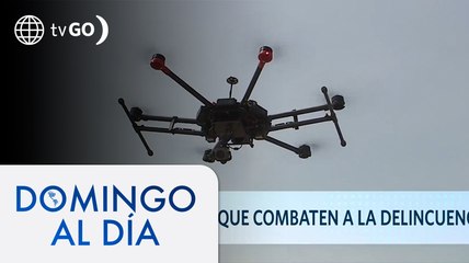 Los drones que combaten la delincuencia | Domingo Al Día
