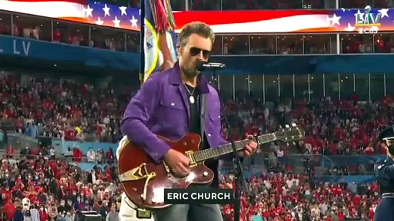 Jazmine Sullivan and Eric Church Sing the National Anthem at Super Bowl 2021: How Long Was Their Duet?