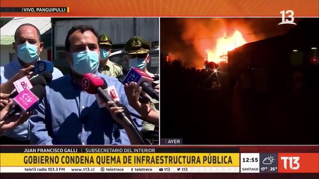 Ministro Galli pide a la ciudadanía sanar sus heridas: “Tenemos que condenar sin excusas la violencia”