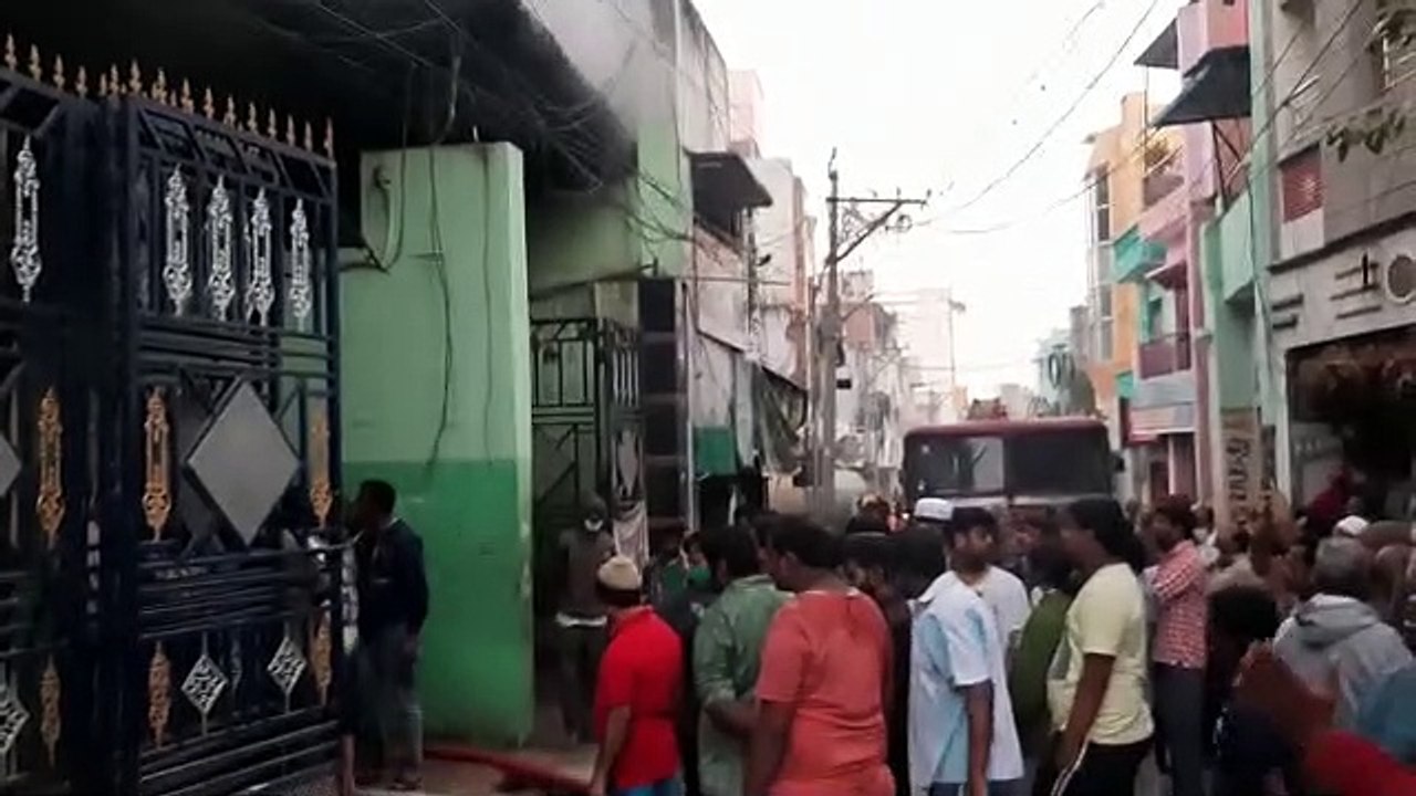 చిత్తూరు జిల్లా: మదనపల్లిలో అగ్నిప్రమాదం