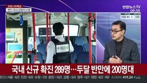 [뉴스포커스] 국내 신규 확진 289명…두달 반만에 200명대