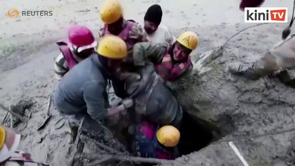 Lebih 100 dikhuatiri mati setelah glasier Himalaya pecah