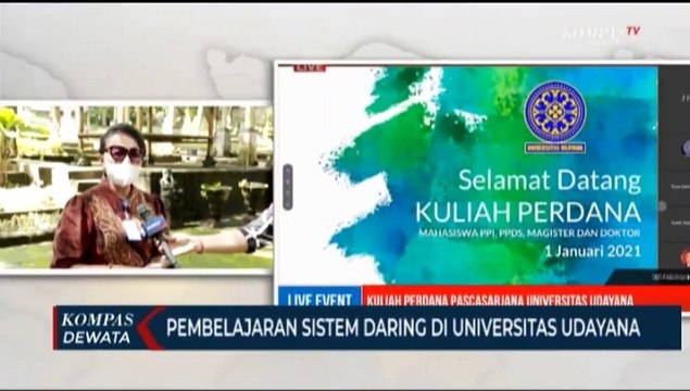 Sistem Penerimaan Dan Pembelajaran Universitas Udayana Selama Pandemi