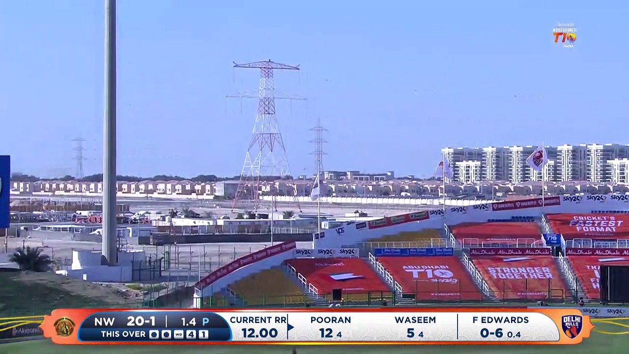 T10 League 2021 Highlights Match 25 Qualifier I Northern Warriors vs Delhi Bulls | Abu Dhabi T10