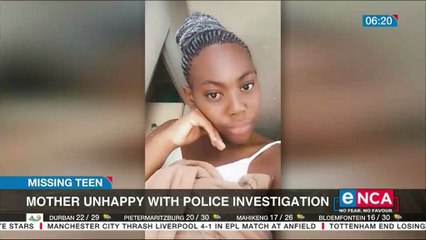 Durban mother unhappy with police over missing daughter
