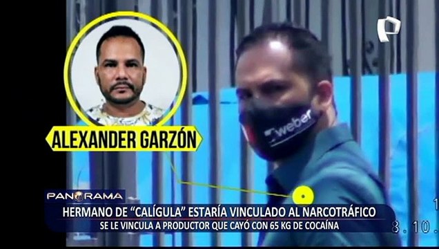 Hermano de Calígula estaría vinculado al narcotráfico