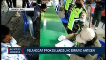 Di Banglli Pelanggar PROKES Langsung Dirapid Antigen