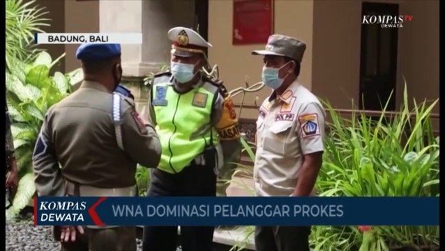 Sidak Yustisi, 85 Persen Pelanggar Prokes Adalah WNA