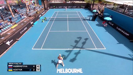 Highlights | Veronika Kudermetova - Marta Kostyuk