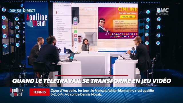 La chronique d'Anthony Morel : Quand le télétravail se transforme en jeu vidéo - 08/02