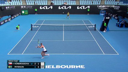 Highlights | Marketa Vondrousova - Rebecca Peterson