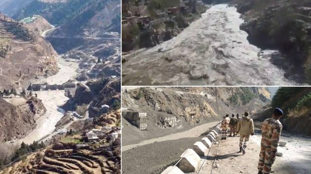 Rescue workers reached Reni village in Chamoli district of Uttarakhand | Oneindia Telugu