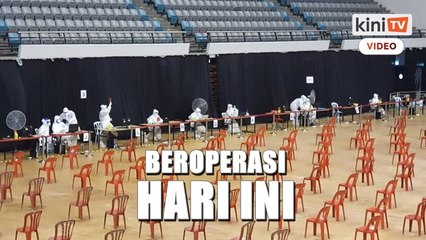 Stadium Malawati bertukar jadi pusat ujian Covid-19
