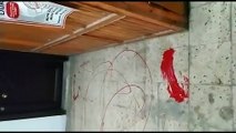 Çorum'da CHP binasına saldırı