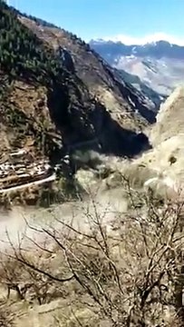 Glacier Breaks In Chamoli’s Joshimath | Heavy Flood In Chamoli Uttarakhand Disaster Live Video | RishiGanga Dhauliganga