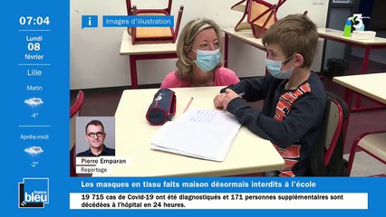 La matinale de France Bleu Nord du 08/02/2021