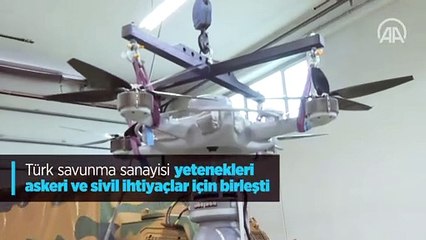 Скачать видео: Türk savunma sanayisi yetenekleri askeri ve sivil ihtiyaçlar için birleşti