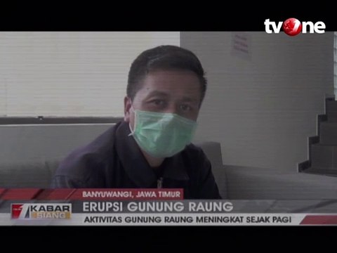 Gunung Raung Erupsi, Tinggi Semburan Mencapai 2000 Meter