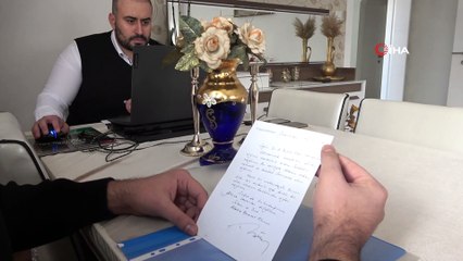 Cumhurbaşkanı Erdoğan’ın Gönderdiği Mektup 22 Yıl Sonra Ortaya Çıktı