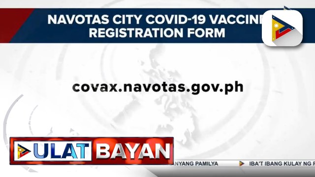 Mga residente o nagtatrabaho sa Navotas City, pwedeng magparehistro para sa COVID-19 vaccine; Navotas Mayor Tiangco, handa ring pabakunahan ang mga hindi taga-Navotas