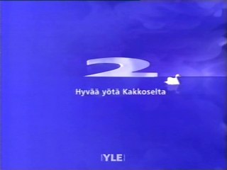 YLE TV2 - Dokumentin Loppu / Tunnus / Päivän Lopetus (22.8.2001)