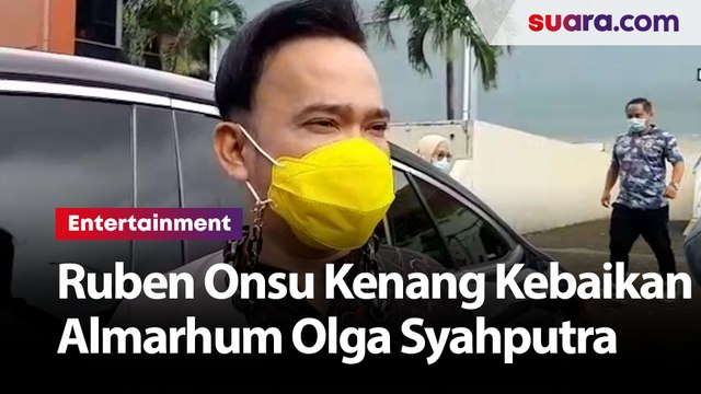 Ziarah, Ruben Onsu Kenang Kebaikan Olga Syahputra di Hari Ulang Tahunnya