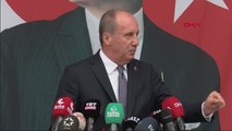 Muharrem İnce'den açıklamalar