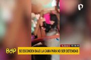 Huánuco: mujeres se esconden debajo de una cama durante intervención a un bar clandestino