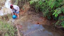 Amazing Fishing - How To Catches Fishs - Cambodia Traditional Fishing (part 40)