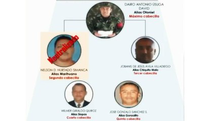 Operación contra ‘Marihuano’ contó con colaboración de miembros del Clan del Golfo