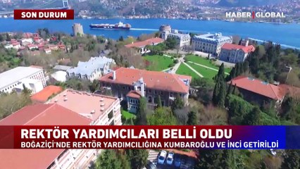 Boğaziçi Üniversitesi'ne yeni rektör yardımcıları
