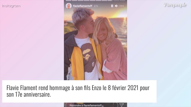 Flavie Flament, son fils Simon a 17 ans : photos intimes et déclaration d'amour