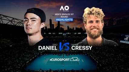 Highlights | Taro Daniel - Maxime Cressy
