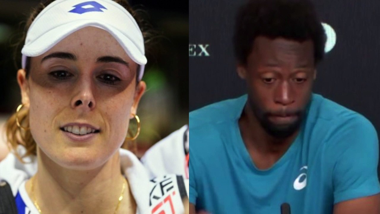 Open d'Australie 2021 Alizé "C'est rare de Gaël Monfils mais