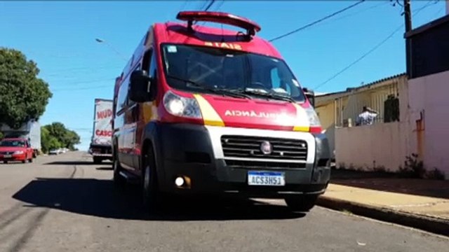 Homem fica ferido ao cair de telhado de residência no São Cristóvão