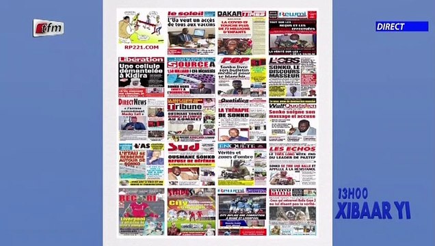 Revue de presse de ce 08 Février 2021 avec Mamadou Mouhamed Ndiaye