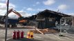 Demolition work at Aldi Deepdale