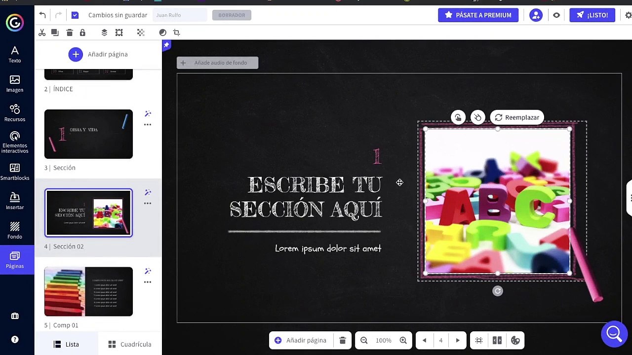 Videotutorial Genially