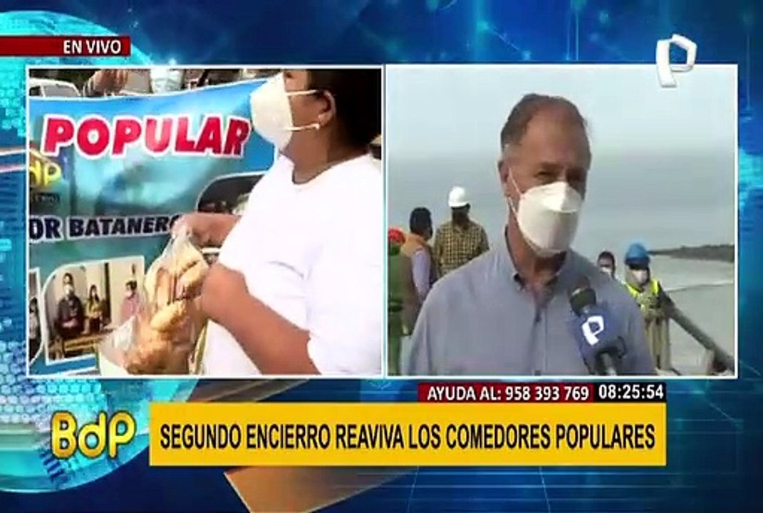 Jorge Muñoz: Municipalidad de Lima ha puesto a disposición locales de SISOL para vacunación