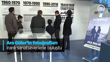 Ara Güler'in fotoğrafları İranlı sanatseverlerle buluştu