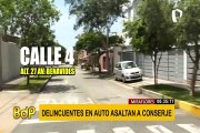 Delincuentes en modernos autos asaltan a transeúntes de Miraflores y Surco
