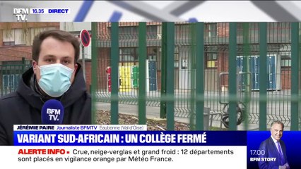 下载视频: Val-d'Oise: deux cas positifs au variant sud-africain du Covid-19 détectés dans un collège