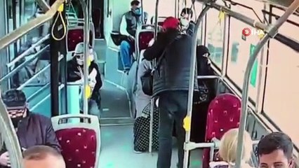 İzmir'de çarşaflı kadına saldırının görüntüleri ortaya çıktı