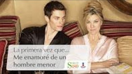 La primera vez que me enamoré de un hombre menor