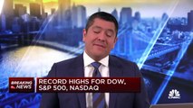 Dow, SandP 500 and Nasdaq hit record highs at open