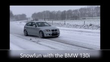 Snowfun with the BMW 130i