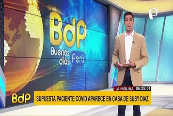 Susy Díaz: supuesta paciente con covid aparece tirada en la puerta de su casa en La Molina