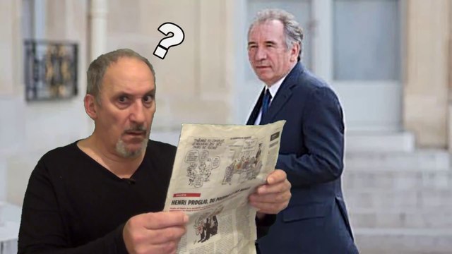 François Bayrou a dit....