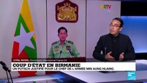 Coup d'État en Birmanie : un putsch justifié pour le chef de l'armée Min Aung Hlaing