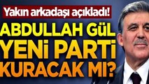 Bülent Arınç'tan Abdullah Gül sorusuna net cevap!